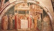 GIOTTO di Bondone Annunciation to Zacharias oil painting